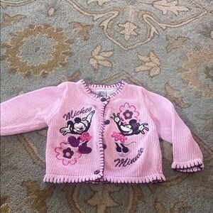 Disney Minnie Mouse Pink Cardigan for Kids
